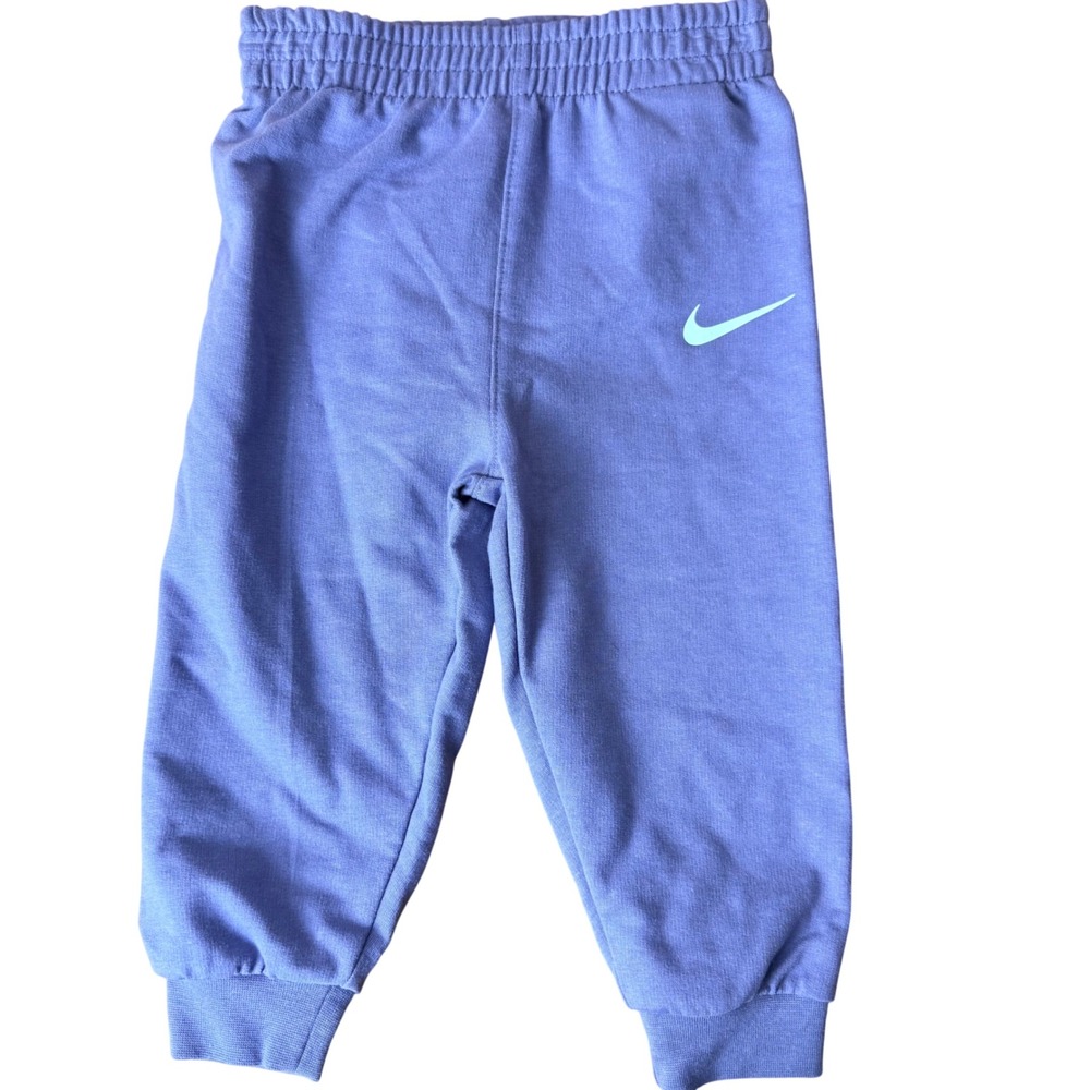 Nike Kids Purple Jogger Sweatpants Toddler 24M NWOT Swoosh‎ Logo Joggers